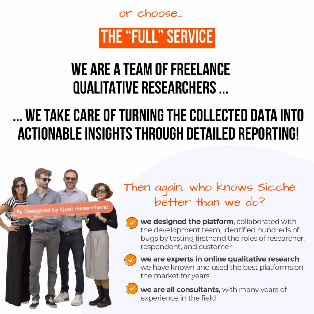 Full service rental by Sicché online qual platofrm