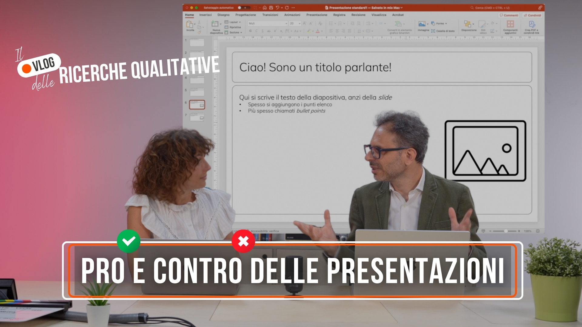 Pro e contro delle presentazioni