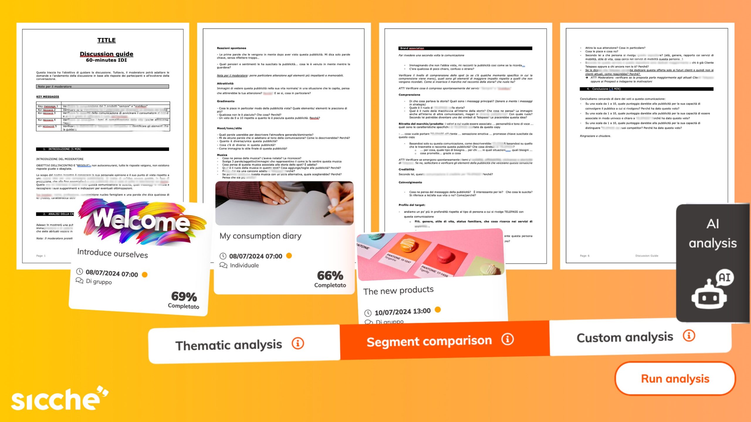 Guide di discussione e AI
